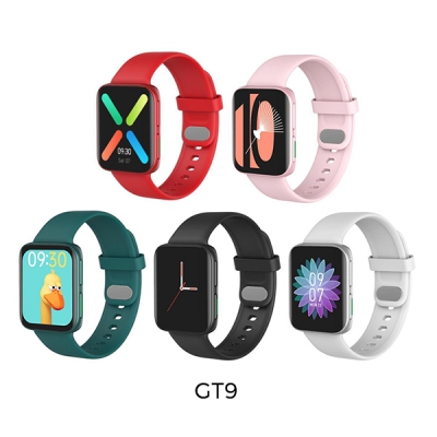 2021 nuevo reloj inteligente con pantalla flexible hiperboloide GT9